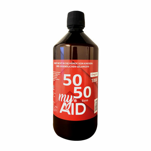 Base - My Aid - 50/50 - 1 Liter - Aroma anmischen